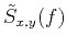 $ {{\tilde{S}}_{x,y}}(f)$