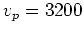 $v_p=3200$