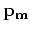 ${ \bf p}_{ \bf m}$