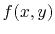 $f(x,y)$