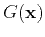 $ G(\mathbf{x})$