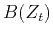$B(Z_t)$