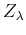 $ Z_\lambda$