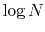 $\log N$