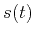 $ s(t)$