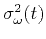 $ \sigma_\omega^2(t)$
