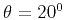 $\theta =20^{0}$