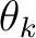 $\theta_k$