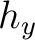 $h_y$
