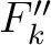 $F''_k$