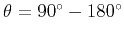 $ \phi =270^\circ -360^\circ $