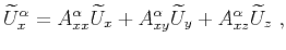 $ \sin\big(\nu~(c_{ij},\mathbf{n})/3\big)$