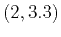 $(2,3.3)$