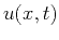 $u(x,t)$