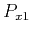 $ P_{x1}$