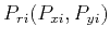 $ P_{ri}(P_{xi},P_{yi})$