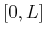 $ [0,L]$