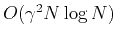 $ O(\gamma^2 N \log N)$