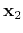 $ \mathbf{x}_2$