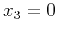 $ x_3=0$