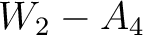 $W_2-A_4$