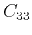 $ C_{33}$