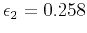 $ \epsilon_2=0.258$